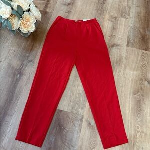 a new day Bold Red Pants